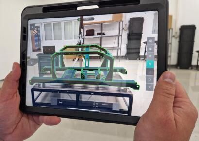 We build the future at VIVBER - augmented reality based inspection in the welding department!