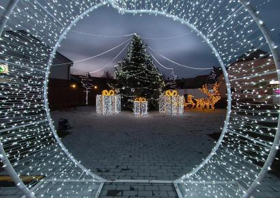 Bicske dressed up for the holidays again this year